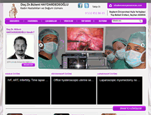 Tablet Screenshot of jinekolojikendoskopi.com
